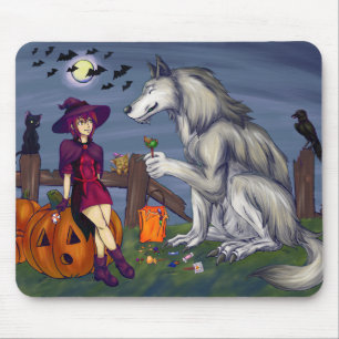 Trick or Treat Buddies Mouse Pad