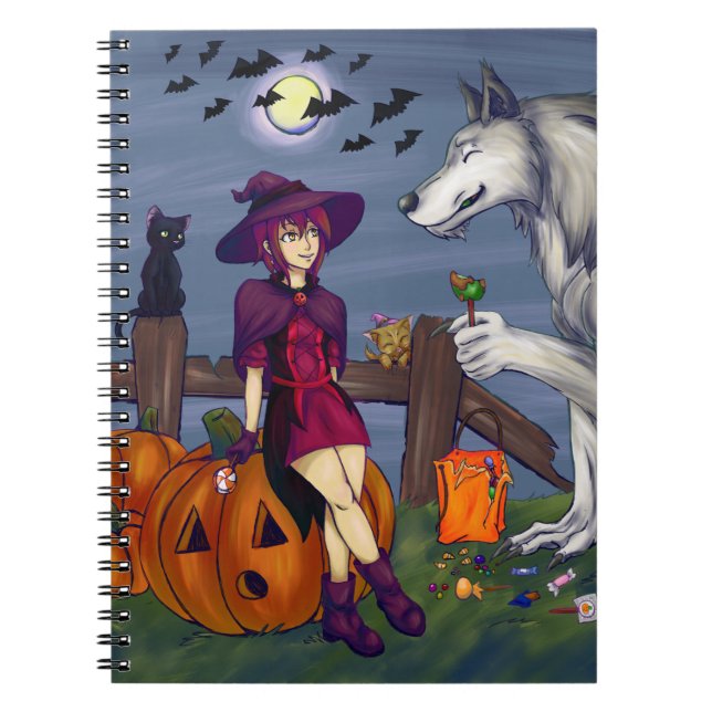 Trick or Treat Buddies Notebook (Front)