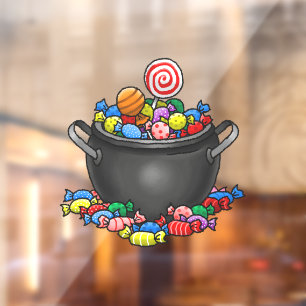 Trick or Treat Candy Cauldron