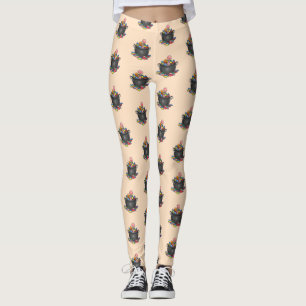 Trick or Treat Candy Cauldron Leggings