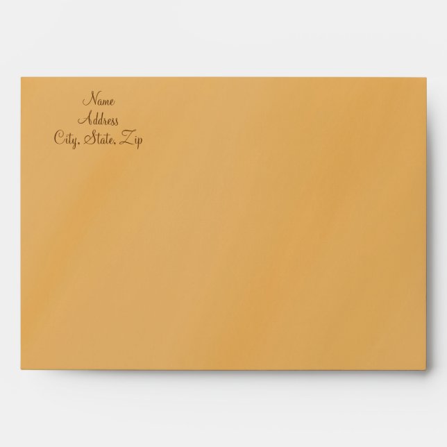 Trick or Treat Candy Greeting Card Envelope (Front)