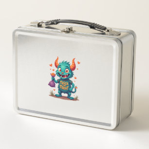 Trick or Treat Candy Monster � Halloween T-Shirt D Metal Lunch Box