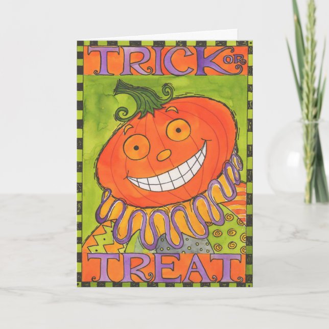 Trick or Treat card (Front)