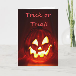 Trick or Treat Card