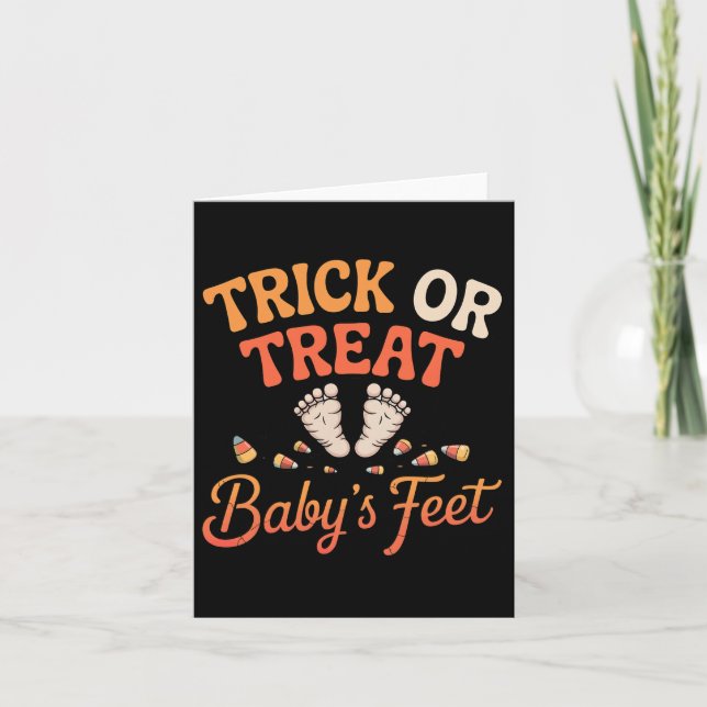 Trick-or-treat  card (Front)