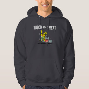 Trick or Treat (cash also accepted) Hoodie