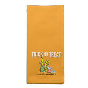 Trick or Treat (cash also accepted) Napkin