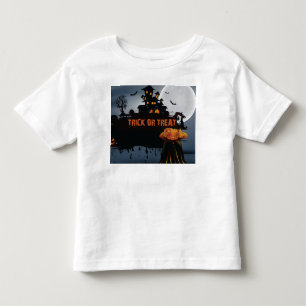 Trick or treat castle toddler T-Shirt