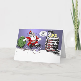 Trick or Treat Christmas Card