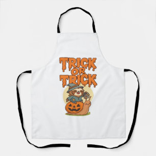 Trick or Treat Classic T-Shirt Apron