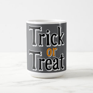 trick or treat coffee mug