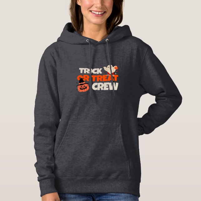 Trick Or Treat Crew Women's Hoodie (Front)