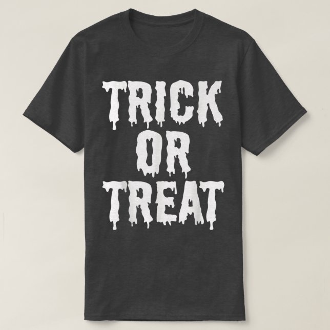 Trick Or Treat Curse For Halloween 6605 T-Shirt (Design Front)