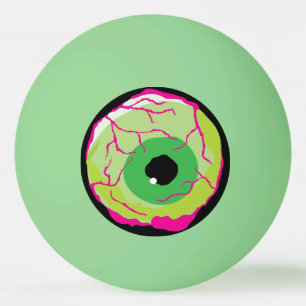 'Trick or Treat' Customisable Eyeball and Candy Ping Pong Ball