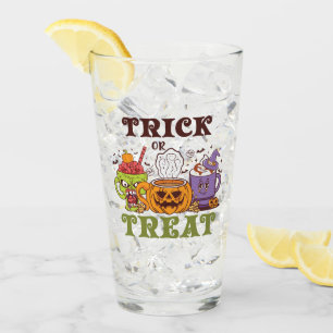 Trick Or Treat – Cute Halloween Coffee Brew Glass