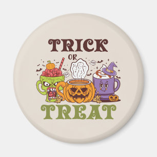 Trick Or Treat – Cute Halloween Coffee Brew Magnet
