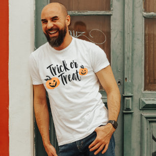 Trick or Treat Cute Pumpkins Halloween T-Shirt