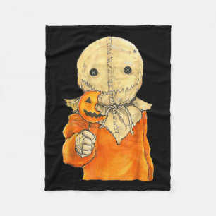 Trick Or Treat Cute Skull Halloween 2025 Costume F Fleece Blanket