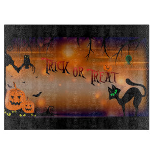 Trick or Treat Cutting Board