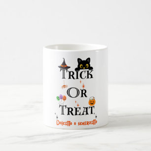 Trick or Treat – Dolcetto o Scherzetto Halloween Coffee Mug