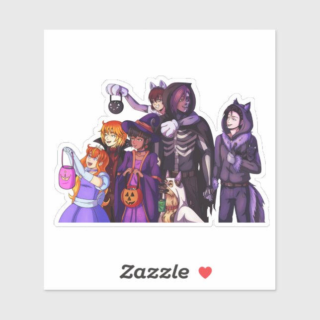Trick or Treat Family (Sheet)