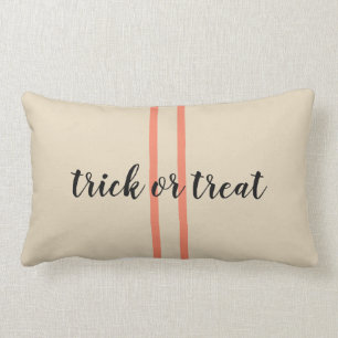 Trick Or Treat Farmhouse Style Accent Pillow
