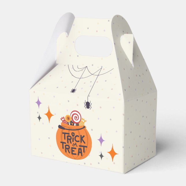 Trick or Treat Favour Box (Front Side)