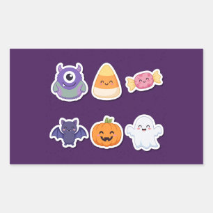 Trick or Treat Favour Stickers Halloween Pack