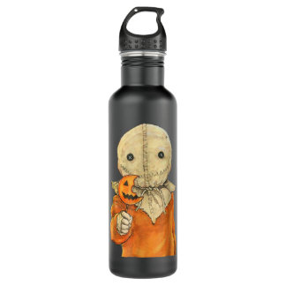 Trick or Treat Funny Cute Sam Halloween 2022 Costu 710 Ml Water Bottle