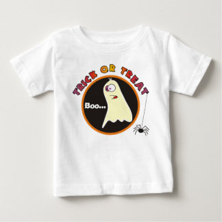 Trick or Treat Funny Ghost Baby Creepers T-Shirt