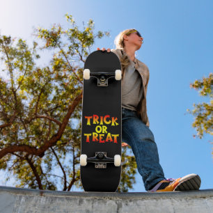 TRICK OR TREAT   funny  halloween  Skateboard