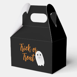 Trick or Treat Ghost Halloween Favour Box