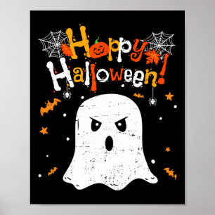 Trick Or Treat Ghost Happy Halloween For Men Women Poster