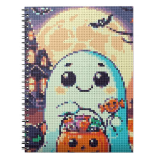 Trick or Treat ghost notebook