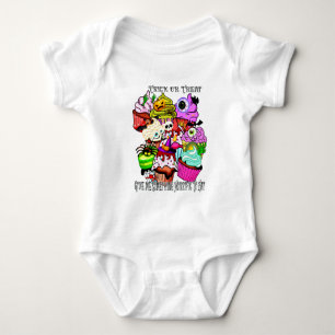 Trick Or Treat Give Me Something Horrific To Eat Baby Bodysuit