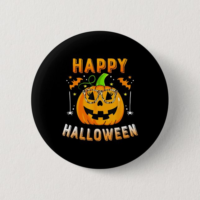 Trick Or Treat Halloween  6 Cm Round Badge (Front)