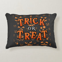 Trick or Treat Halloween Accent Pillows