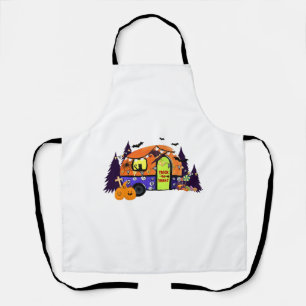 Trick or Treat Halloween Camping Apron