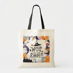 Trick or Treat Halloween Celebration Tote Bag