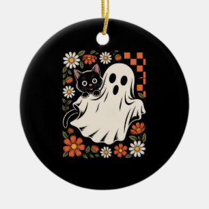 Trick or Treat Halloween Ceramic Ornament