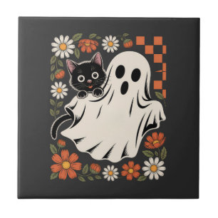 Trick or Treat Halloween Ceramic Tile