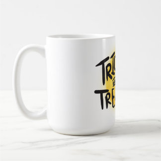 Trick or treat halloween coffee mug