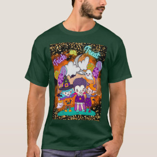 Trick or Treat Halloween Costume Party 2 T-Shirt