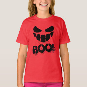 Trick or Treat Halloween Creepy Funny Face  T-Shir T-Shirt