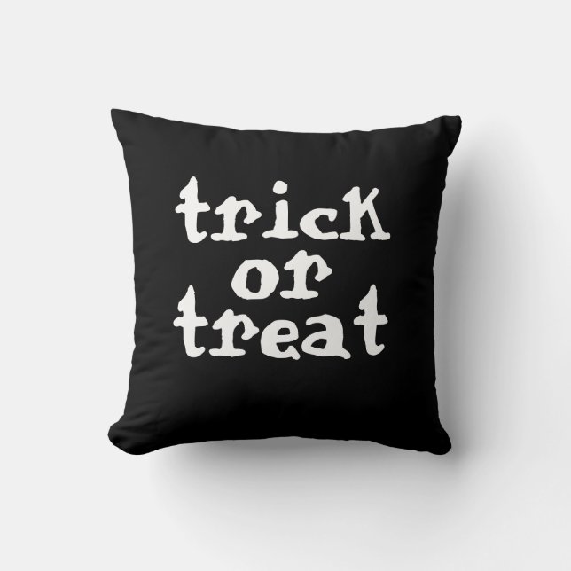 Trick Or Treat Halloween Cushion (Front)