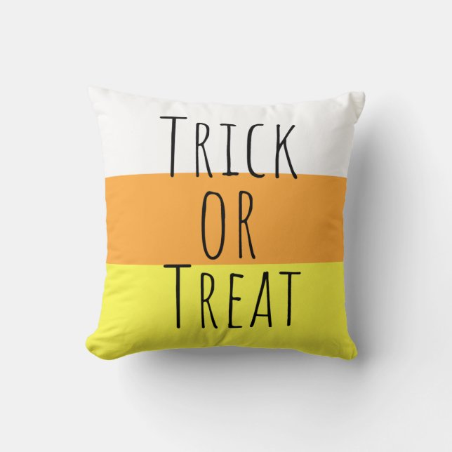 Trick Or Treat Halloween Cushion (Front)