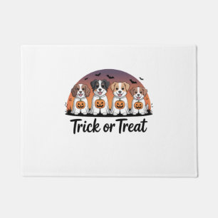 Trick or Treat Halloween Doormat