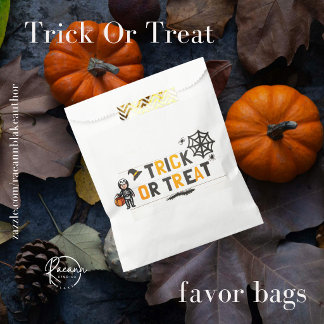 Trick or Treat Halloween Favour Bags