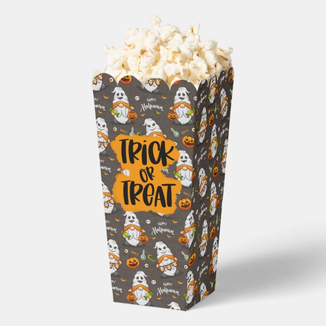 Trick or Treat Halloween  Favour Box (Popped)