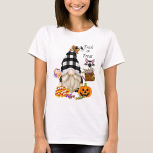 Trick or Treat Halloween Gnome T-Shirt